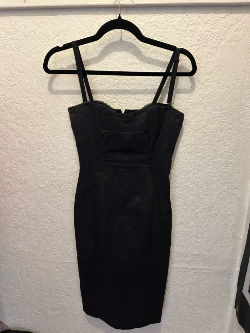Elegant Black Strapless Dress